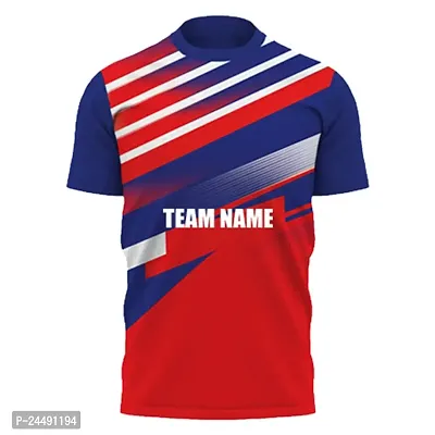 Daily Orders Cricket Sports Jersey for Men with Team Name, Name and Number Printed | Cricket t Shirts for Men Printed with Name | Cricket Jersey with My Name DOdr1009-C90165-C-WH-thumb2