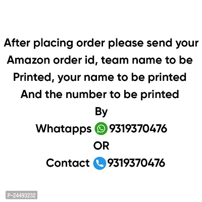 Cricket Polo Collar Sports Jersey for Men with Team Name, Name and Number Printed | Cricket t Shirts for Men Printed with Name | Cricket Jersey with My Name | DOdr1008-C01242023-C-POLO-86-3XL-thumb4