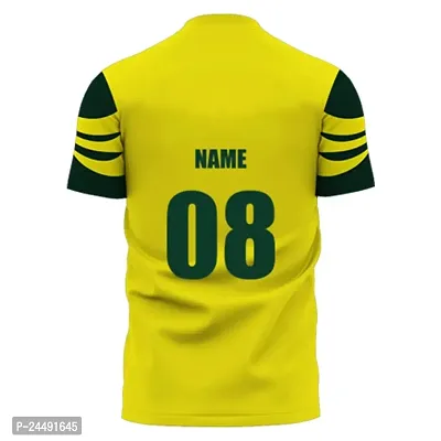 Daily Orders Cricket Sports Jersey for Men with Team Name, Name and Number Printed | Cricket t Shirts for Men Printed with Name | Cricket Jersey with My Name DOdr1009-C90195-C-WH-thumb3