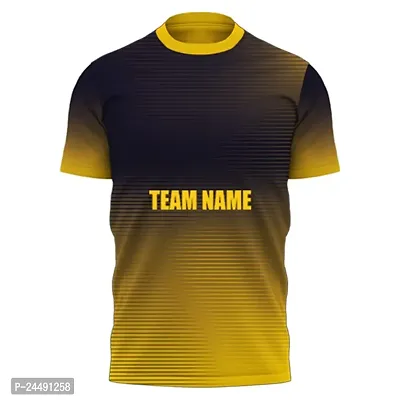 Daily Orders Cricket Sports Jersey for Men with Team Name, Name and Number Printed | Cricket t Shirts for Men Printed with Name | Cricket Jersey with My Name DOdr1009-C90135-C-WH-thumb2