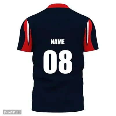 Daily Orders Cricket Sports Jersey for Men with Team Name, Name and Number Printed | Cricket t Shirts for Men Printed with Name | Cricket Jersey with My Name DOdr1009-C90172-C-WH-thumb3