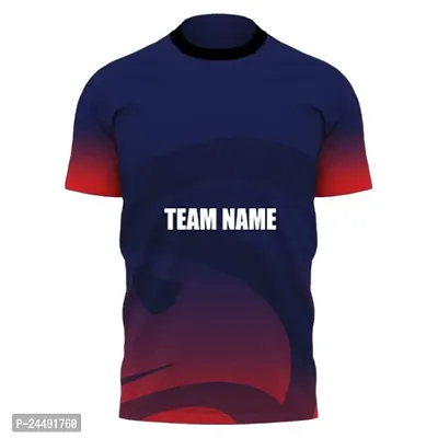 Daily Orders Cricket Sports Jersey for Men with Team Name, Name and Number Printed | Cricket t Shirts for Men Printed with Name | Cricket Jersey with My Name DOdr1009-C90183-C-WH-thumb2