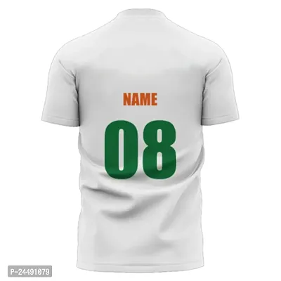 Daily Orders Cricket Sports Jersey for Men with Team Name, Name and Number Printed | Cricket t Shirts for Men Printed with Name | Cricket Jersey with My Name DOdr1009-C90141-C-WH-thumb3