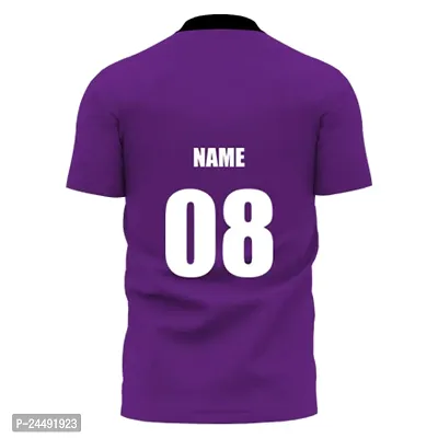 Daily Orders Cricket Sports Jersey for Men with Team Name, Name and Number Printed | Cricket t Shirts for Men Printed with Name | Cricket Jersey with My Name DOdr1009-C90190-C-WH-M Multicolour-thumb3