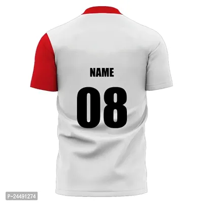 Daily Orders Cricket Sports Jersey for Men with Team Name, Name and Number Printed | Cricket t Shirts for Men Printed with Name | Cricket Jersey with My Name DOdr1009-C90160-C-WH-thumb3
