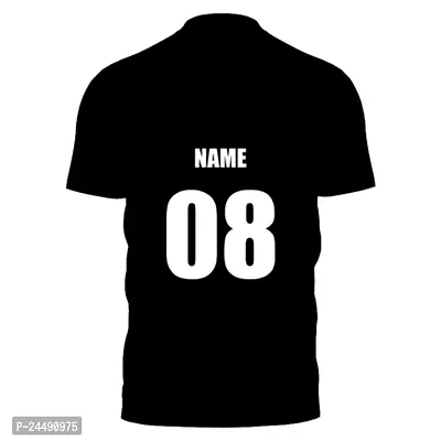 Daily Orders Cricket Sports Jersey for Men with Team Name, Name and Number Printed | Cricket t Shirts for Men Printed with Name | Cricket Jersey with My Name DOdr1008-C90131-C-WH-thumb3