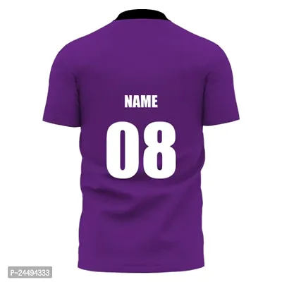Daily Orders Cricket Sports Jersey for Men with Team Name, Name and Number Printed | Cricket t Shirts for Men Printed with Name | Cricket Jersey with My Name DOdr1009-C90190-C-WH-XL Multicolour-thumb3