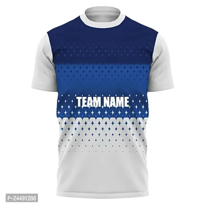 Daily Orders Cricket Sports Jersey for Men with Team Name, Name and Number Printed | Cricket t Shirts for Men Printed with Name | Cricket Jersey with My Name DOdr1009-C90117-C-WH-thumb2