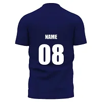 Daily Orders Cricket Sports Jersey for Men with Team Name, Name and Number Printed | Cricket t Shirts for Men Printed with Name | Cricket Jersey with My Name DOdr1008-C90105-C-WH-thumb2