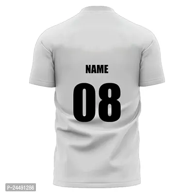 Daily Orders Cricket Sports Jersey for Men with Team Name, Name and Number Printed | Cricket t Shirts for Men Printed with Name | Cricket Jersey with My Name DOdr1009-C90117-C-WH-thumb3