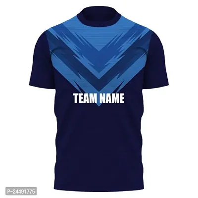 Daily Orders Cricket Sports Jersey for Men with Team Name, Name and Number Printed | Cricket t Shirts for Men Printed with Name | Cricket Jersey with My Name DOdr1009-C90104-C-WH-thumb2