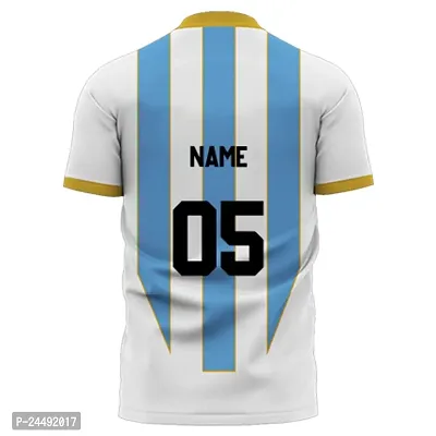 Daily Orders Soccer t-Shirts for Men Football Jersey with My Name Printed Football Jersey for Men Under 400 Soccer Jersey Customized Personalized Football Jersey with Name DOdr1008-C901163-C-WH-thumb3