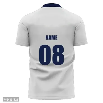 Daily Orders Cricket Sports Jersey for Men with Team Name, Name and Number Printed | Cricket t Shirts for Men Printed with Name | Cricket Jersey with My Name DOdr1009-C90198-C-WH-thumb3