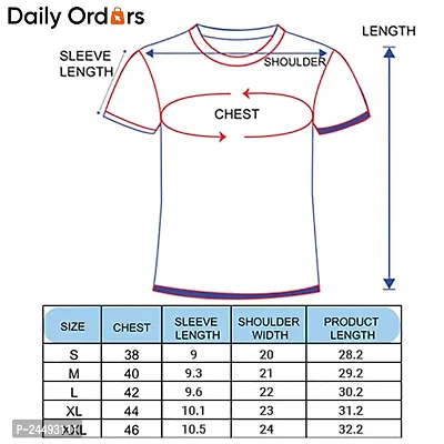 Daily Orders Men's Regular Fit Cricket T-Shirt (Dodr1009-C100111-C-FS_Multicolor_X-Large)-thumb4