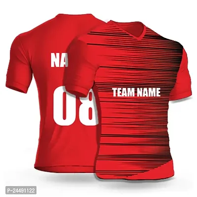 Daily Orders Cricket Sports Jersey for Men with Team Name, Name and Number Printed | Cricket t Shirts for Men Printed with Name | Cricket Jersey with My Name DOdr1009-C90111-C-WH