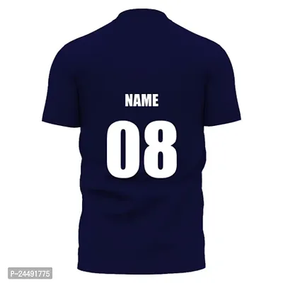 Daily Orders Cricket Sports Jersey for Men with Team Name, Name and Number Printed | Cricket t Shirts for Men Printed with Name | Cricket Jersey with My Name DOdr1009-C90104-C-WH-thumb3