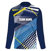 Daily Orders Cricket Sports Jersey for Men with Team Name, Name and Number Printed Cricket t Shirts for Men Printed with Name Cricket Jersey for Men Full Sleeves with My Name Dodr1009-C100105-C-FS-thumb1