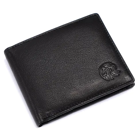 MEHZIN RFID Protected Genuine Leather Wallet Mens Black,Brown,Tan,6 Card Slots