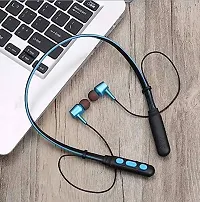 Trendy Blue Headphones-thumb2