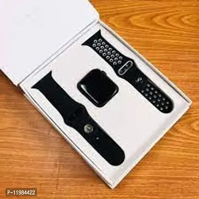 Apple Black T55 Bluetooth Smart Watch-thumb0