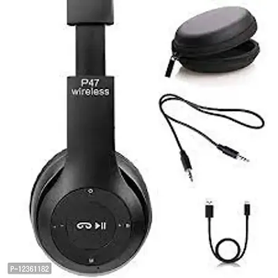 P47 Wireless Headphones with Stereo Memory Card Support Bluetooth Headset