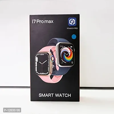 I7 PRO MAX SERIES 7 BLACK SMARTWATCH