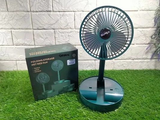 Folding storage net red fan