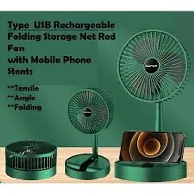 Folding storage net red fan
