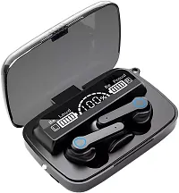 M19 Tws Bluetooth Earbuds Wireless With Power Bank, Black, Mobile-thumb1