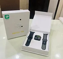 Apple Black T55 Bluetooth Smart Watch-thumb2