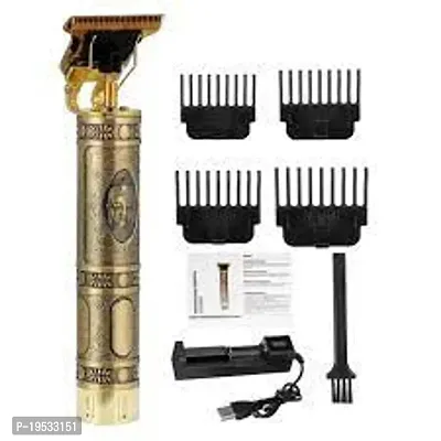 Latest edition trimmer T9 Hair Clippers for Men, Professional  Antique (Vintage Look) Electric Haircut Kit Zero Gapped Beard Trimmer Cordless Rechargeable T-Blades Outliner Grooming Clipper T-Blade H