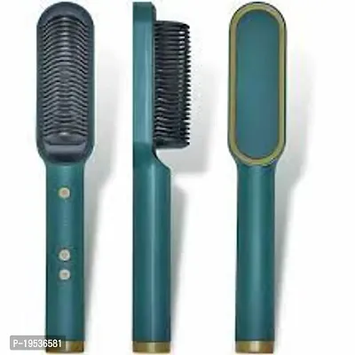 Automatic Portable Mini Hair Straightener Comb for Women  Men, Hair Styler, Straightener Machine Brush/PTC Heating Electric Straightener with 5 Temperature Control Hair Straightener