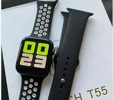 T55 Black Bluetooth Smart Watch-thumb1