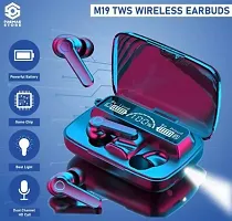 M19 Tws Bluetooth Earbuds Wireless With Power Bank, Black, Mobile-thumb2