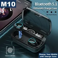 M10 TWS Bluetooth Earbuds Wireless Bluetooth 5.1 Stereo IPX7 Waterproof Bluetooth Headset for All Smartphones-thumb1