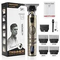 Rechargeable Cordless Waterproof Professional Hair Clipper Beard Mustache Trimmer Powerful Electric Razor for Men-thumb1