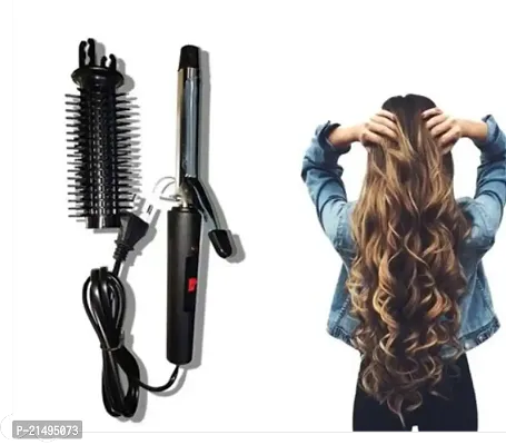 Hair Curler NHC-471 with Machine and Roller Hair Curler-1 Hair Curler (Black)-thumb2