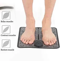 Foot Massager, Reflexologu y Electronic Feet Massager for Pain and Circulatiion, Folding Portable Electric Massage Mat, Portable Leg Massage Machine wiith 8 Modesss, USB Rechargebale-thumb2