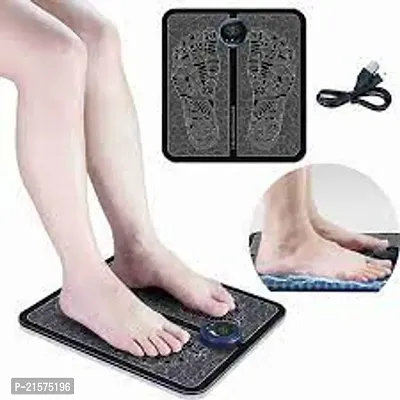 Foot Massager, Reflexologu y Electronic Feet Massager for Pain and Circulatiion, Folding Portable Electric Massage Mat, Portable Leg Massage Machine wiith 8 Modesss, USB Rechargebale-thumb3