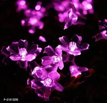 Silicone Multicolor Blossom Flower 3 Meter Decoration Light