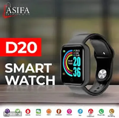 D20 Smart Watch for Mens/Womens/Boys/Girls Android Smartwatch Touch Screen Bluetooth Smart Watches for Android iOS-thumb2