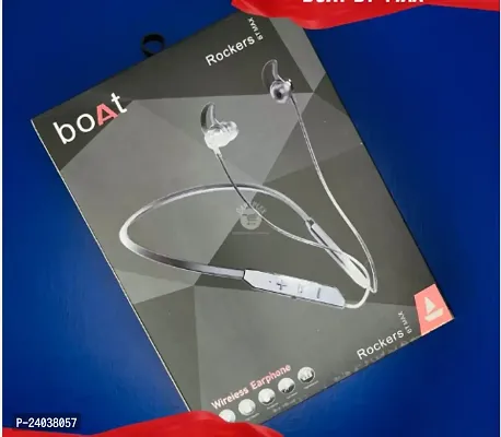 BOAT BT MAX WIRELESS EARPHONES WITH VIBRATION 20 HOURS BATTERY BACKUP-thumb0