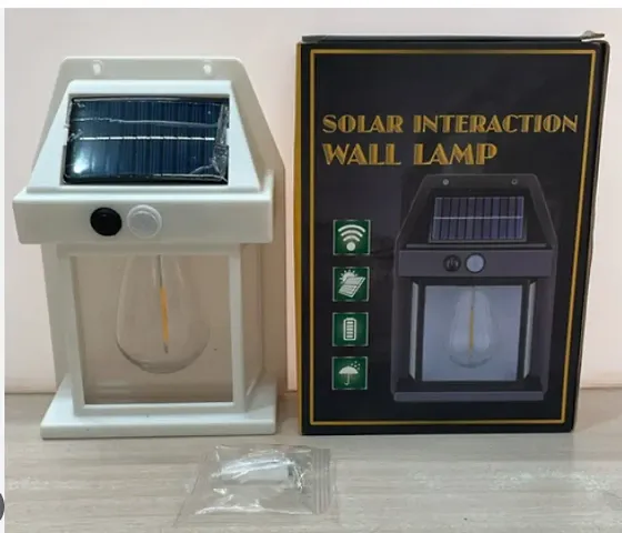 Solar Wall Lights Outdoor, Wireless Dusk to Dawn Porch Lights