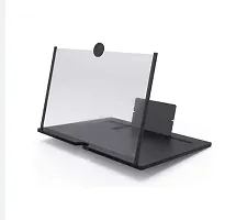 Screen Magnifier for Smartphone ndash; Mobile Phone 3D HD Magnifier Screen Expanders for Movies, Videos, and Gaming ndash; Foldable Phone Stand with Screen Amplifier ndash; Compatible with All Smartphones-thumb2