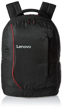 Laptop Backpack Lenovo Everyday Laptop Backpack 15.6 Water Repellent School College Office Bag  (Black)-thumb2