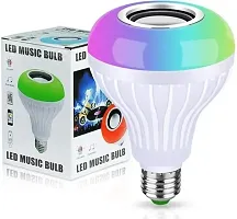 Wireless Bluetooth Led Music Bulb Colourful Lamp Built-In Audio Speaker Music Player With Remote Control-thumb2