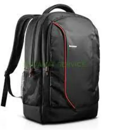 Stylish PU Solid Laptop Backpack