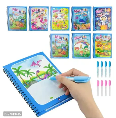 Multicolor Magic Water Book, For Drawing, Size: 15.5 X 19 Cm-thumb0