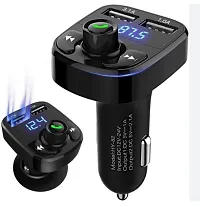 Car X8 Car Charger Bluetooth Device With Call Receiver-thumb1