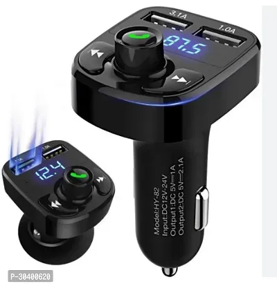 Car X8 Car Charger Bluetooth Device With Call Receiver-thumb2